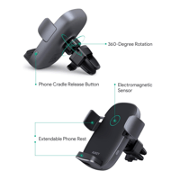أوكي - حامل وشاحن لاسلكي للهواتف