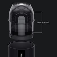 بيسوس - مكنسة محمولة مع فلتر ثنائي