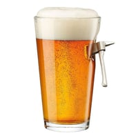 بن شوت - كوب زجاج شفاف يدوي الصنع