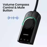 يوجرين - محول USB-A إلى منفذ AUX