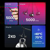 يوجرين - سماعة منفذ AUX داخل الأذن