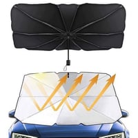 مظلة سيارة قابله للطي مع حقيبة ☀️☂️