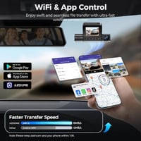 ازدوم كاميرا داش كام ثلاثية العدسات عالية الجودة 4...