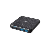 انكر شاحن باور بورت اتوم سليم 63 واط - قماش اسود