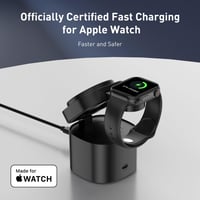 جودا منصة شحن 4 في 1 - اسود