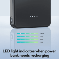 بطارية متنقلة راف باور 10000 ملي امبير 15 واط