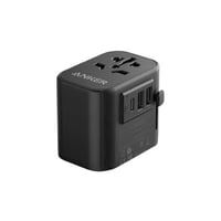 انكر فيش سفر متعدد المداخل انكر بقوة 30 واط -اسود