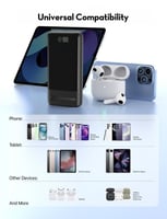 راف باور بطارية متنقلة بسعة 20000 ملي امبير بقوة 2...