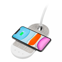 موماكس مصباح مكتبي وشاحن لاسلكي (2 في 1) بقوة 10 و...