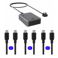 جودا بكج منصة بقوة ٢٤٠ واط مع ٣ كيابل تايب سي تو ت...