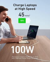 انكر كيبل باور لاين تايب سي الى تايب سي 1.8 م - اب...