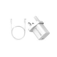 راف باور بكج شاحن جداري بقوة 20 واط مع كيبل تايب س...