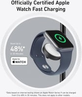 انكر منصة شحن ماج جو وايرليس بقوة 15 واط 3 في 1 لل...