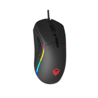 ميشن ماوس الألعاب السلكي بإضاءة خلفية RGB – أسود