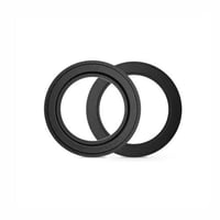 دريب حلقة مغناطيسية و حلقة معدنية للجوال - اسود