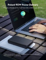 راف باور بطارية متنقلة بقوة 30000 ملي امبير بقوة 1...