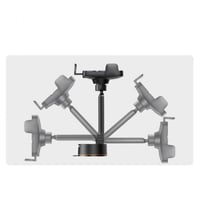 بيسوس حامل جوال وشاحن لاسلكي 15 واط – أسود