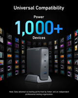 انكر منصة شحن 749 بريميوم بقوة 240 واط بثلاث منافذ...