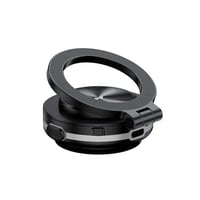 دريب حامل مغناطيسي للجوال قابل للدوران - اسود