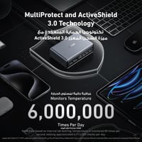 انكر منصة شحن برايم بقوة 200 واط اربع منافذ تايب س...