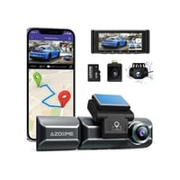 أزدوم داش كام سيارة تصوير 3 قنوات 4K بزوايا 150 در...