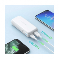 بطارية متنقلة من راف باور بمنفذين شحن بحجم 10000 م...