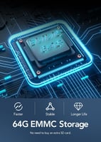 DDPAI كاميرا سيارة داش كام 4K MINI5 امامية تدعم شر...