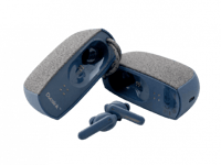 امباو سماعة اذن وسبيكر - ازرق