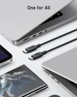 انكر كيبل تايب سي الى تايب سي 0.9 متر 100 واط