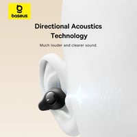 بيسوس Clip 15 سماعة مفتوحة الاذن لاسلكية - اسود