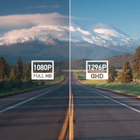 70mai داش كام كاميرا سيارة على الزجاج M300 - رمادي...