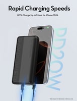 بكج راف باور بطارية 20000 بقوة 20 واط + شاحن سيارة...