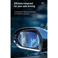 بيسوس ستيكر للمرآة الجانبية مقاوم للامطار عدد اثني...