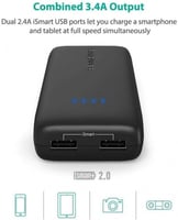 راف باور بطارية متنقلة بقوة 12000 الف ملي امبير -...