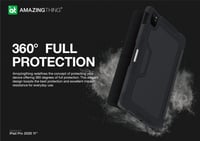 اميزنق ثينق كفر حماية صلب للايباد برو 11 انش اسود