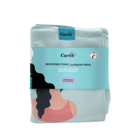 منشفة مايكروفايبر للشعر -ملونة