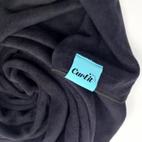 منشفة مايكروفايبر للشعر - سوداء