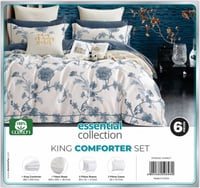 مفرش فندقي فاخر قطن مشجر نفرين