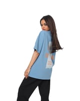 تيشيرت نيلي