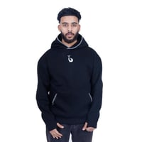 هودي أسود تطريز | Black embroidered hoodie
