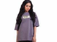 تيشيرت اليوم الوطني السعودي لون رمادي