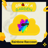 Grow A Garden | Rainbow Raccoon رينبو راكون