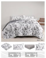 طقم مفرش مودرن مضغوط نفرين-M1