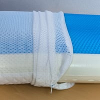 وسادة وجهين ميموري فوم جل تبريد | مناسبة لفصول الس...