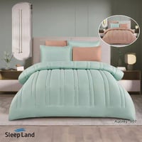 مفرش سرير سادة وجهين مزدوج