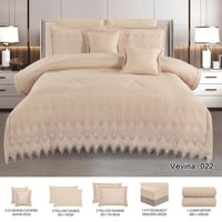 طقم 8 قطع دانتيل vevina-022