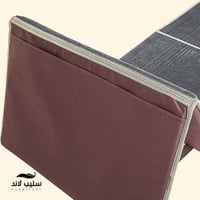 سجادة مع مسند ظهر قابلة للطي + شنطة حمل