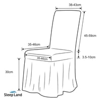 تلبيسة كراسي سفرة 4 قطع