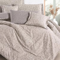 طقم مفرش نسمة قطن 100% مفرد ونص 5 قطع | NASMAH06