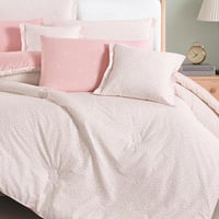 طقم مفرش نسمة قطن 100% مزدوج 8 قطع | NASMAH07